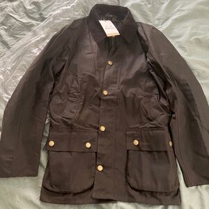 Barbour Ashby Waxed Jacket and Quilted Zip in Liner - Olive S, 32 - NWT